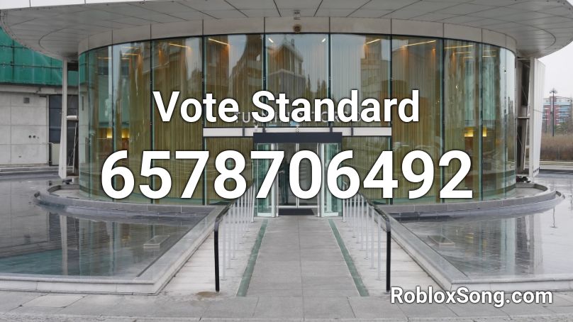 Vote Standard Roblox ID