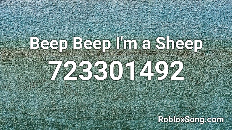 Beep Beep I'm a Sheep Roblox ID