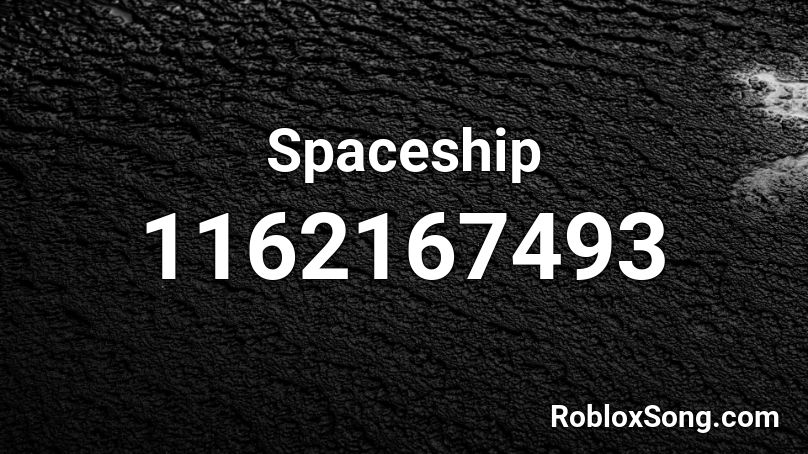 Spaceship Roblox ID