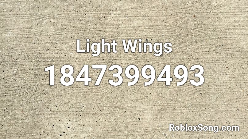 Light Wings Roblox ID