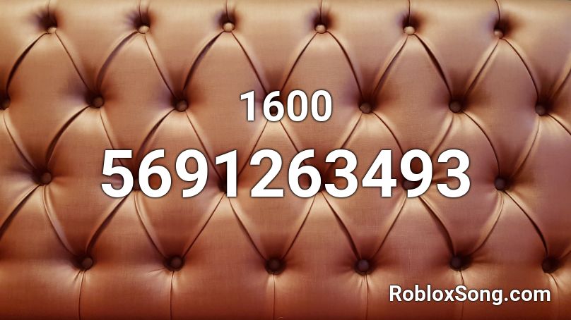 1600 Roblox ID