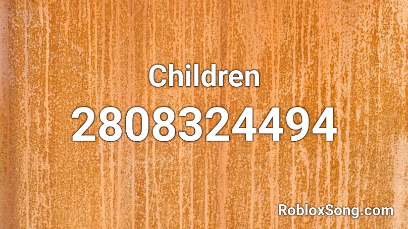 Children Roblox ID