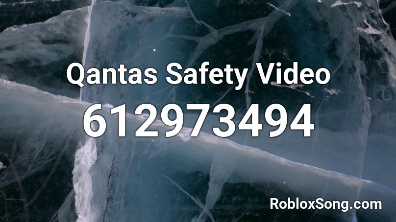 Qantas Safety Video Roblox ID