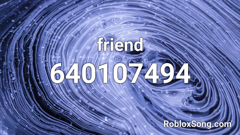 friend Roblox ID