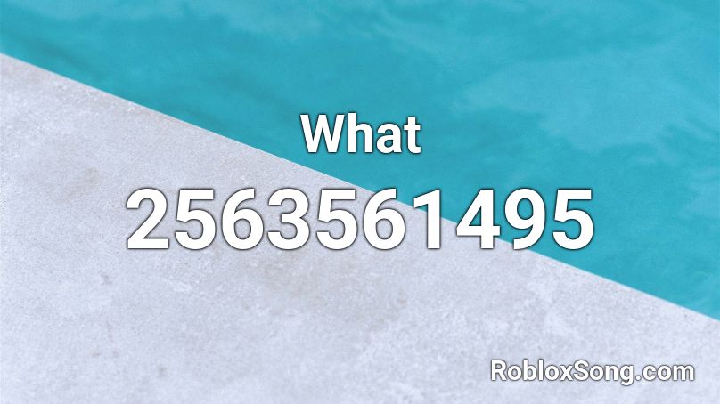 What Roblox ID