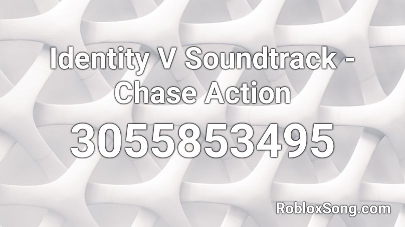 Identity V Soundtrack - Chase Action Roblox ID