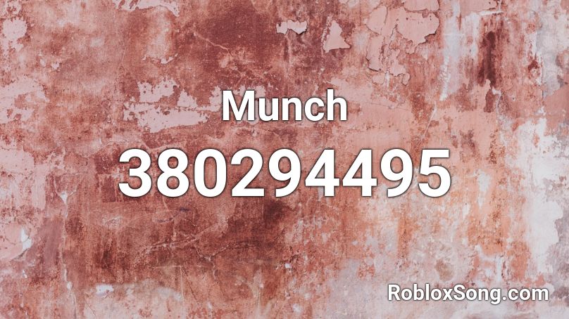 Munch Roblox ID