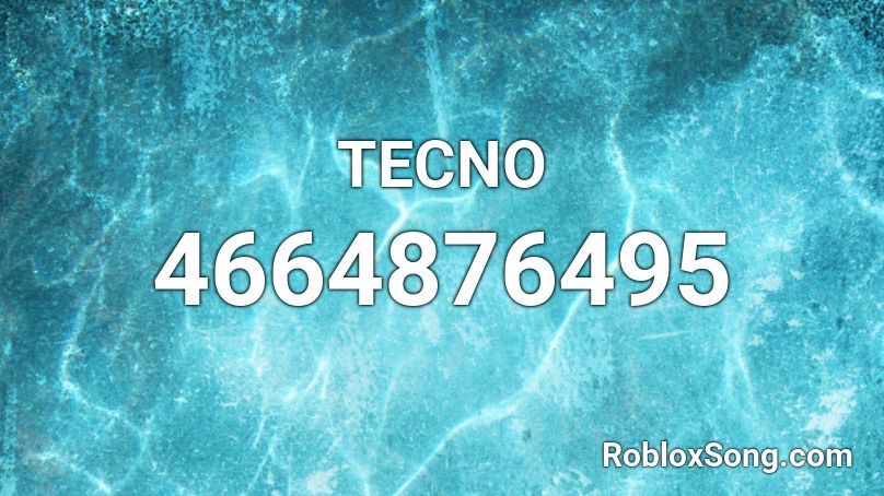 TECNO  Roblox ID