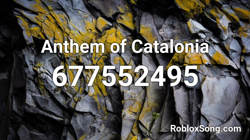 Anthem of Catalonia Roblox ID