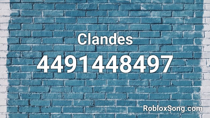 Clandes Roblox ID