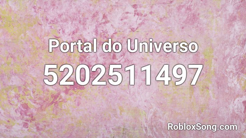 Portal do Universo Roblox ID