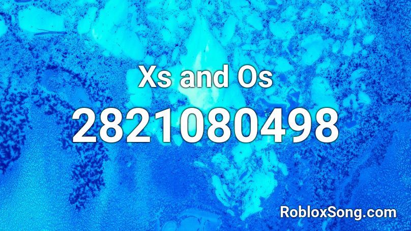 Xs and Os Roblox ID