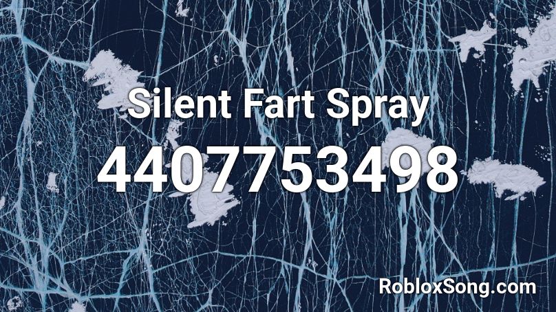 Silent Fart Spray Roblox ID