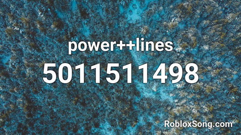 power++lines Roblox ID