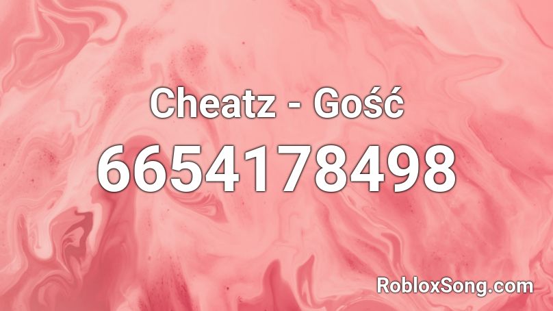 Cheatz - Gość Roblox ID