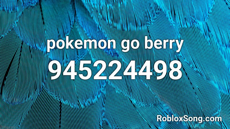 pokemon go berry Roblox ID