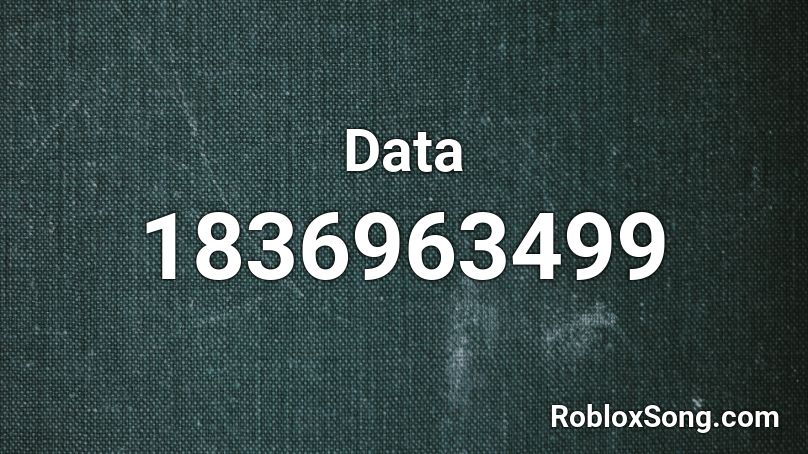 Data Roblox ID