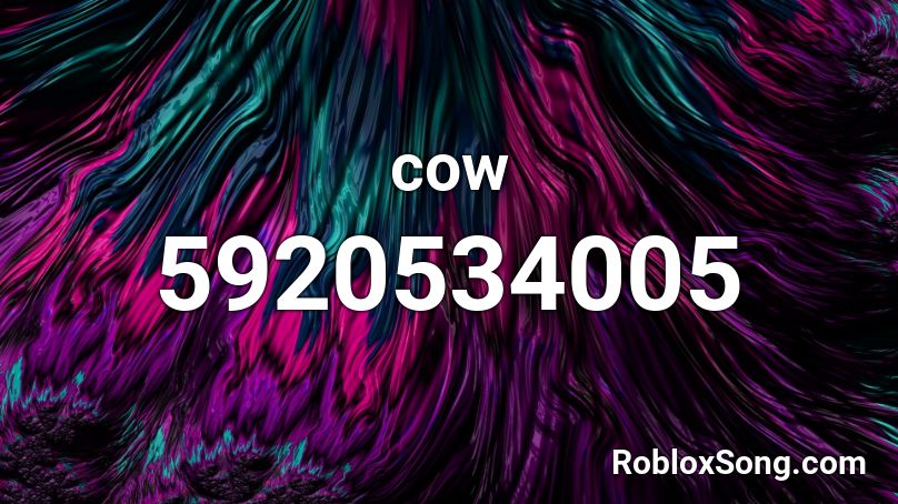 cow Roblox ID