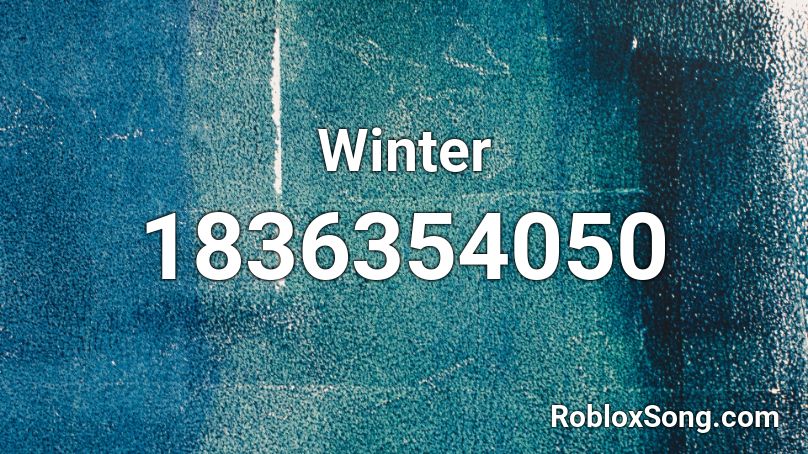 Winter Roblox ID