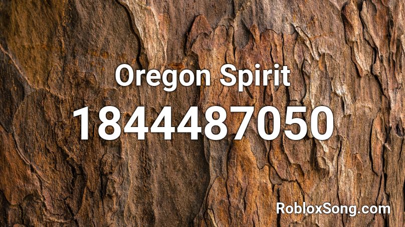 Oregon Spirit Roblox ID