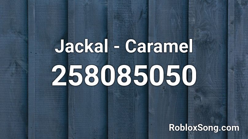 Jackal - Caramel  Roblox ID