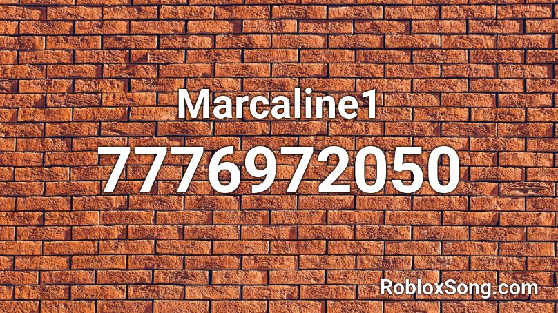 Marcaline1 Roblox ID