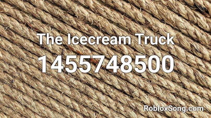 The Icecream Truck Roblox ID