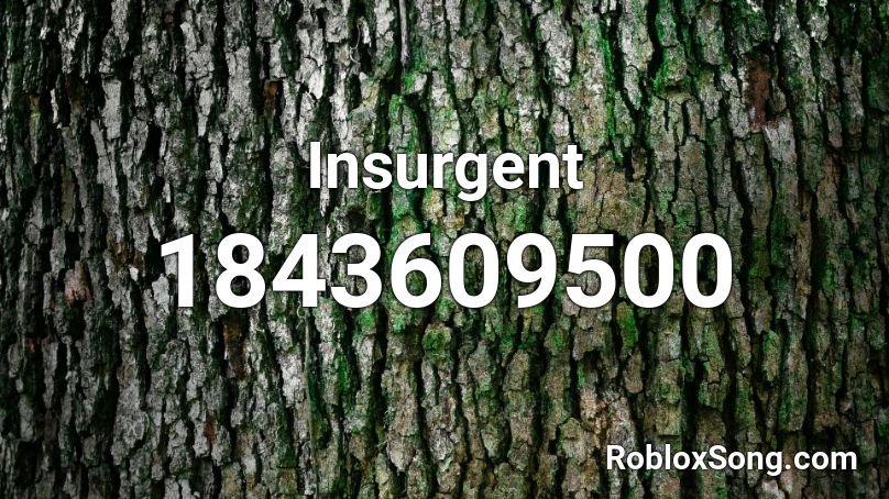 Insurgent Roblox ID