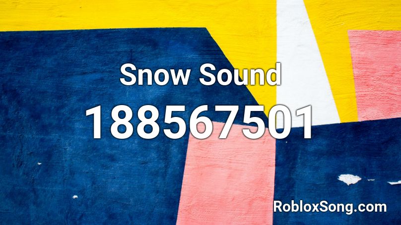 Snow Sound Roblox ID