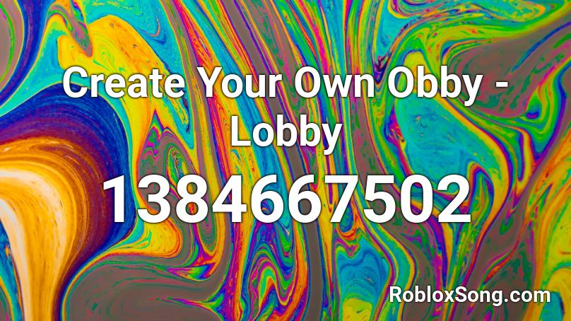 Create Your Own Obby - Lobby Roblox ID