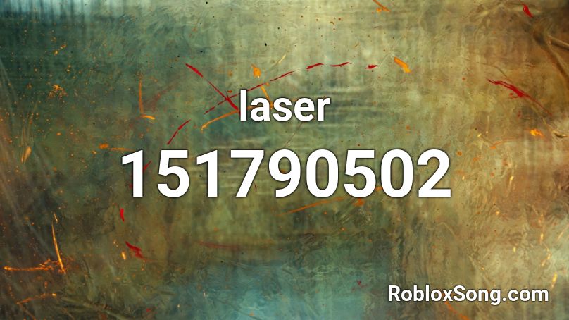laser Roblox ID