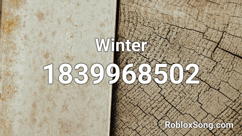 Winter Roblox ID