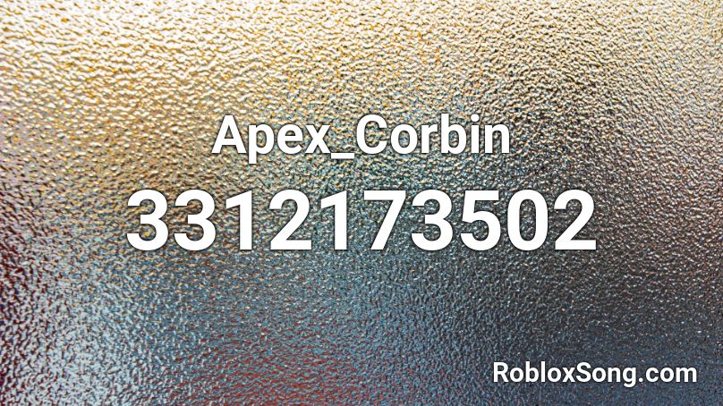 Apex_Corbin Roblox ID