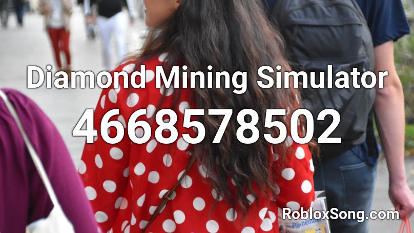 Diamond Mining Simulator Roblox ID