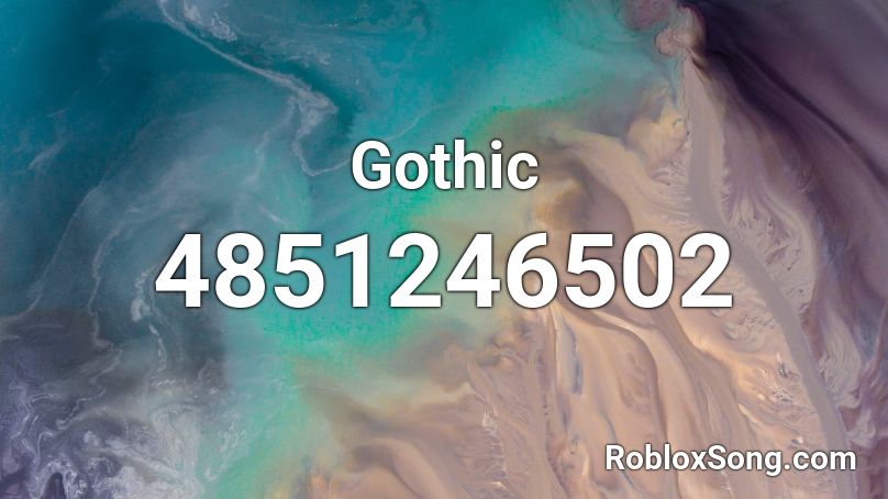 Gothic Roblox ID