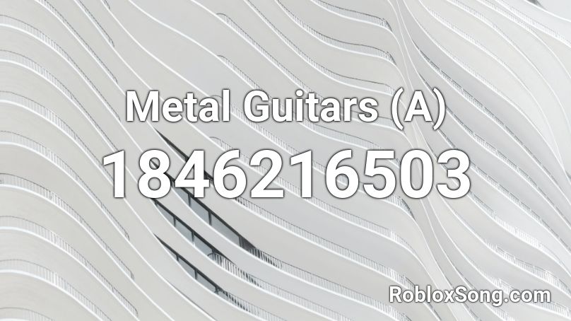 Metal Guitars (A) Roblox ID