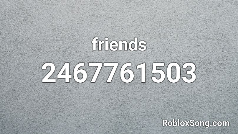 friends Roblox ID