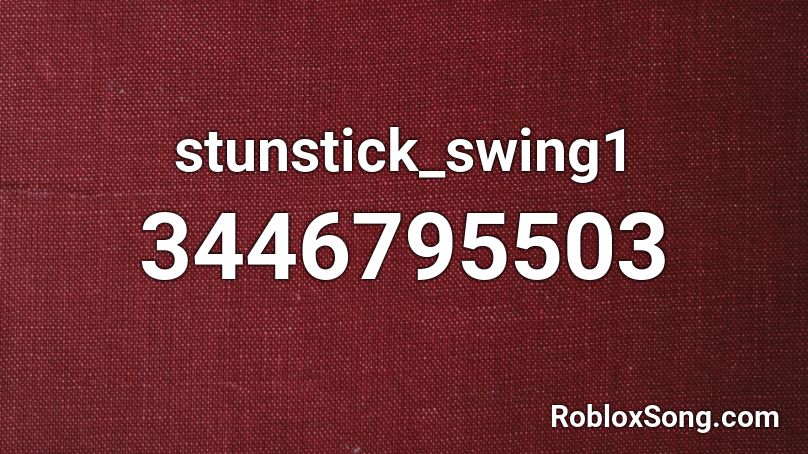 stunstick_swing1 Roblox ID