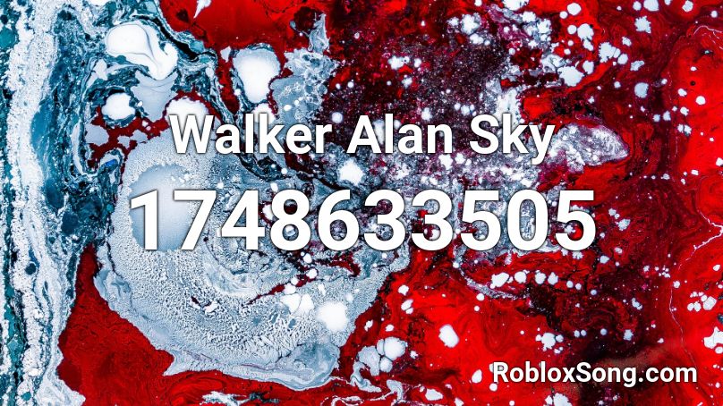 Walker Alan Sky Roblox ID