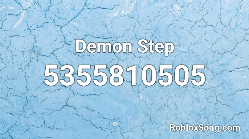 Demon Step Roblox ID