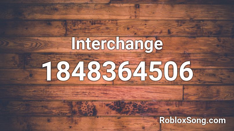 Interchange Roblox ID
