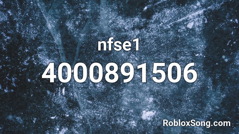 nfse1 Roblox ID