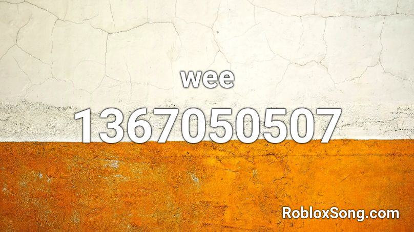 wee Roblox ID