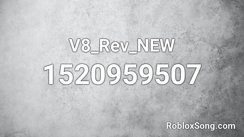 V8_Rev_NEW Roblox ID