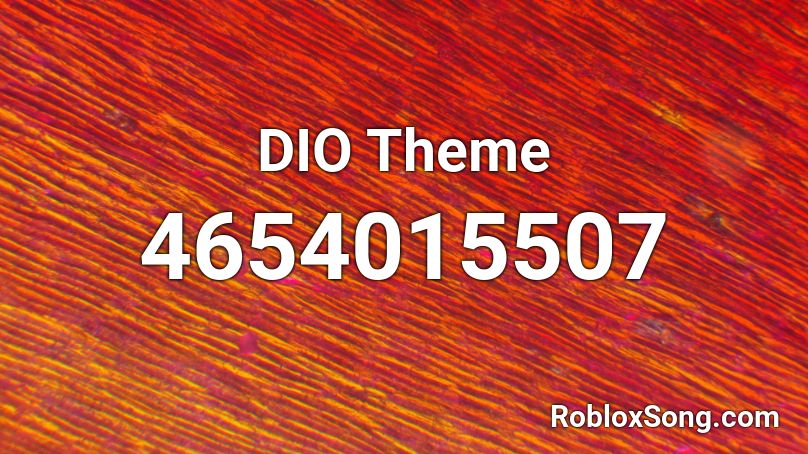 HFTF, DIO's theme (arcade) Roblox ID