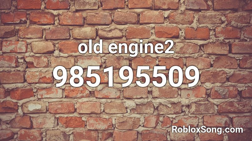 old engine2 Roblox ID