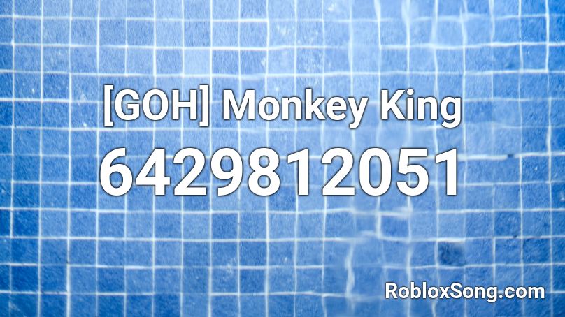 [GOH] Monkey King Roblox ID