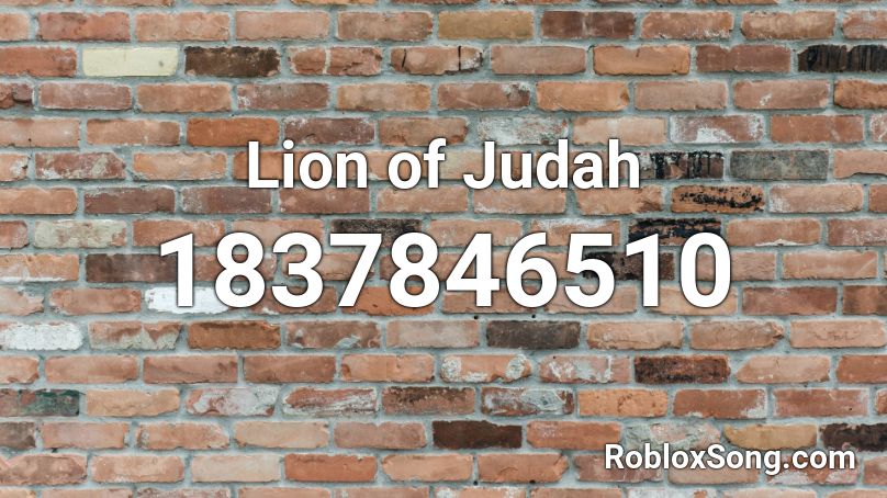 Lion of Judah Roblox ID