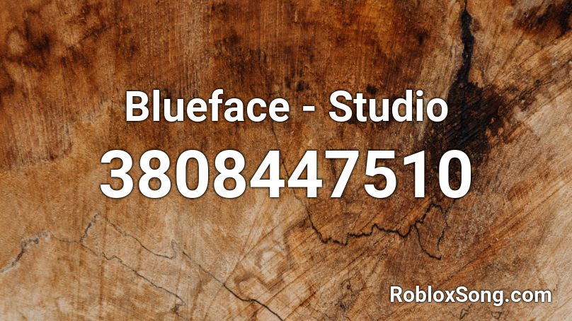 Blueface - Studio Roblox ID