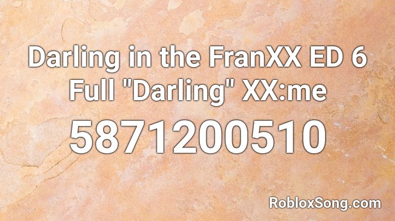 Darling in the FranXX ED 6 Full 
